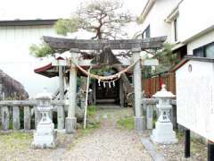 十文字稲荷神社鳥居