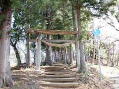 黒石野山祇神社鳥居