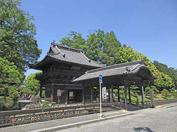 鑁阿寺山門反橋