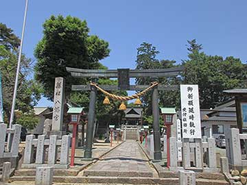 下野国一社八幡宮鳥居