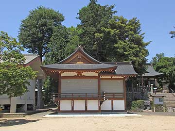 下野国一社八幡宮神楽殿