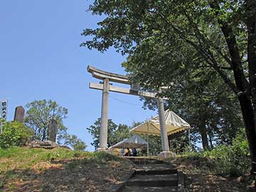 足利富士男浅間神社鳥居