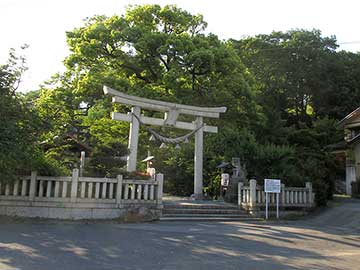 總社八雲神社鳥居