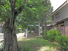 駒場星宮神社鳥居