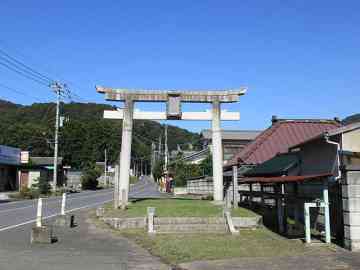 村檜神社一鳥居