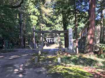 村檜神社鳥居