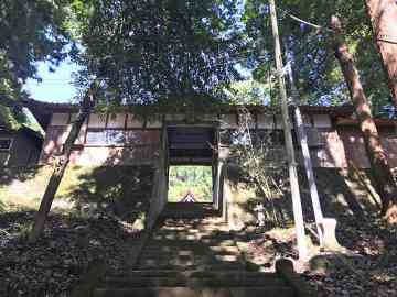 村檜神社神門