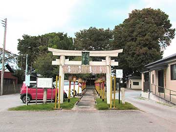 赤坂鹿島神社鳥居