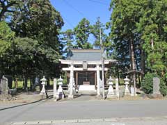 韮川羽黒神社鳥居