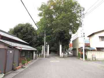 大蔵町星宮神社参道