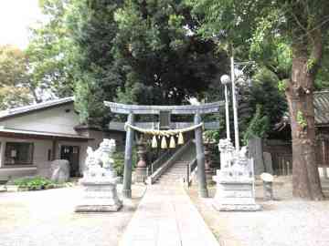 大蔵町星宮神社鳥居