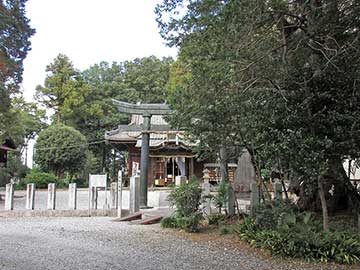 植下赤城神社鳥居