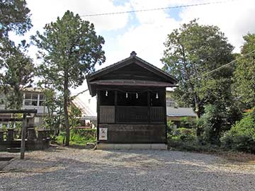 植下赤城神社神楽殿