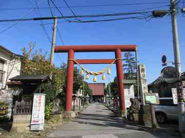 栃木神明神社鳥居