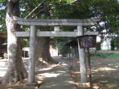 赤塚八幡神社鳥居