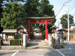 上赤塚氷川神社鳥居