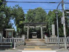 赤塚諏訪神社鳥居