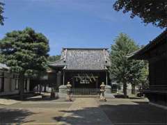 赤塚諏訪神社拝殿
