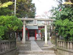 舟渡氷川神社鳥居