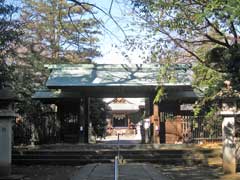 氷川神社神門