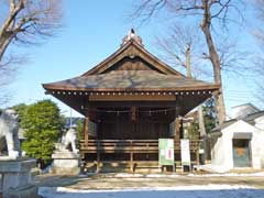 西台天祖神社神楽殿