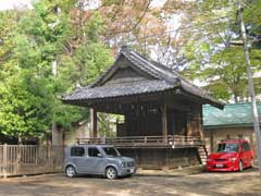 志村熊野神社神楽堂