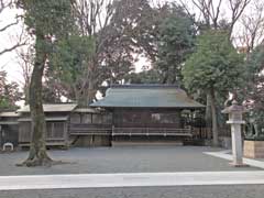 東新町氷川神社神楽殿