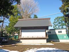 中台稲荷神社神楽殿