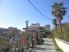 法雲寺参道