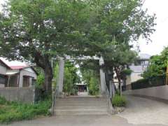 愛甲熊野神社鳥居