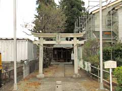 浮島弁天社鳥居
