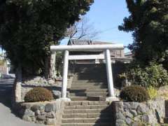 飯山久保日枝神社鳥居