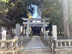 下川入諏訪神社鳥居