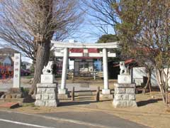 長沼諏訪神社鳥居