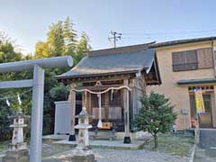 中荻野蚕影神社