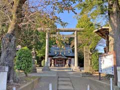 荻野神社鳥居