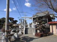 及川八幡神社鳥居