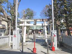 岡田三島神社鳥居