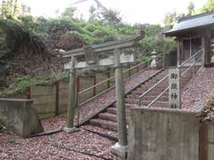 関口御嶽神社鳥居