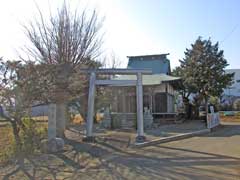 下沖御霊神社鳥居