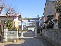 小柳子易神社鳥居