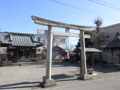 戸田菅原神社鳥居