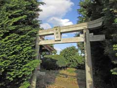 山際中神社鳥居