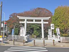 藤沢白旗神社鳥居