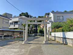 川名御霊神社鳥居