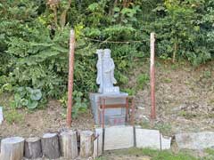 川名御霊神社境内福禄寿