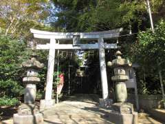 大鋸諏訪神社鳥居