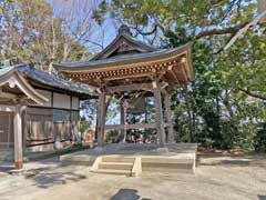 北金目神社鐘楼