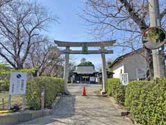 片岡神社鳥居