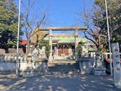 中堂神明神社鳥居